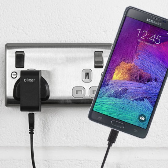 High Power Samsung Galaxy Note 4 Wall Charger & 1m Cable