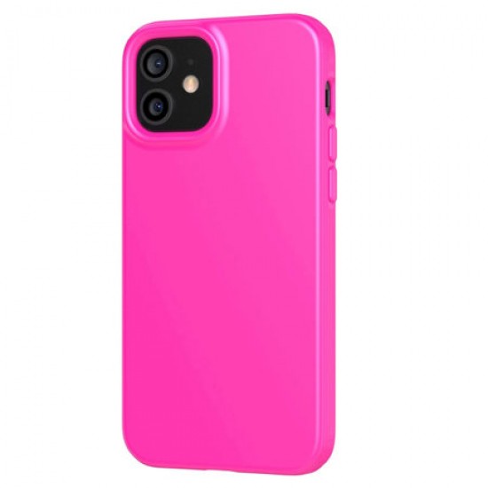 Tech 21 iPhone 12 mini Evo Slim Case - Mystical Fuchsia