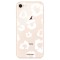 LoveCases iPhone 8 Plus Leopard Print Case - Clear White