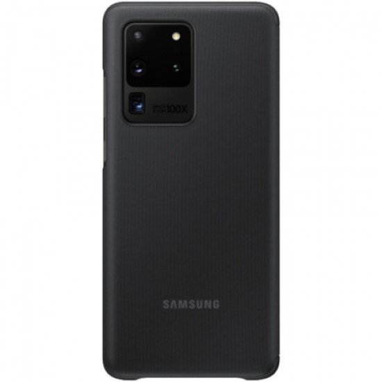 Official Samsung Galaxy S20 Ultra Clear View Cover Case - Black
