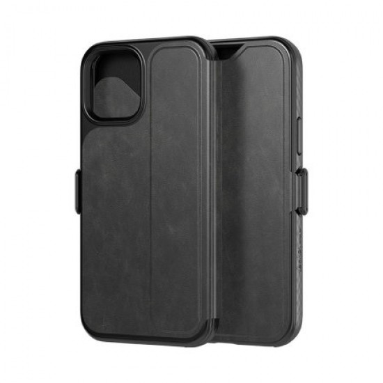 Tech 21 iPhone 12 Evo Wallet 360Â° Protective Case - Black