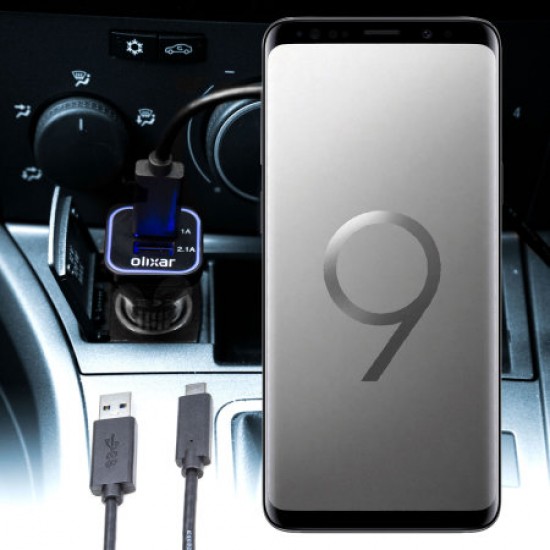 Olixar High Power Samsung Galaxy S9 Car Charger