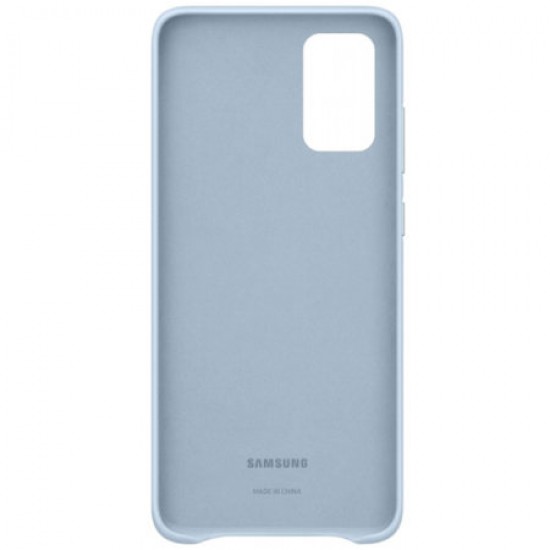 Official Samsung Galaxy S20 Plus Leather Cover Case - Sky Blue