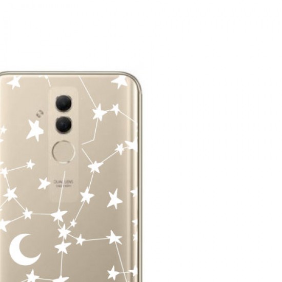 LoveCases Huawei Mate 20 Lite Clear Starry Phone Case