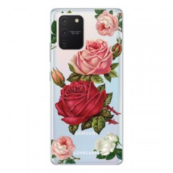 LoveCases Samsung Galaxy S10 Lite Roses Clear Phone Case