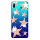 LoveCases Huawei P Smart 2019 Pink Star Clear Phone Case