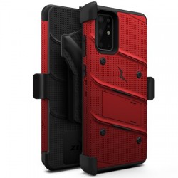 Zizo Bolt Samsung Galaxy S20 Plus Tough Case - Red