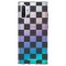 LoveCases Samsung Galaxy Note 10 Plus 5G Black Checkered Case - Clear