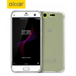 Olixar FlexiShield ZTE Blade S7 Gel Case - Frost White