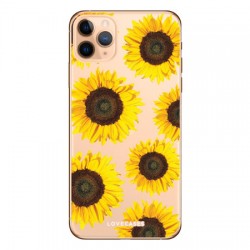 LoveCases iPhone 11 Pro Max Sunflower Phone Case - Clear White