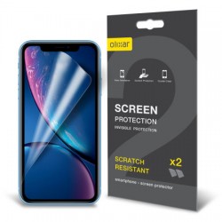 Olixar iPhone XR Screen Protector 2-in-1 Pack