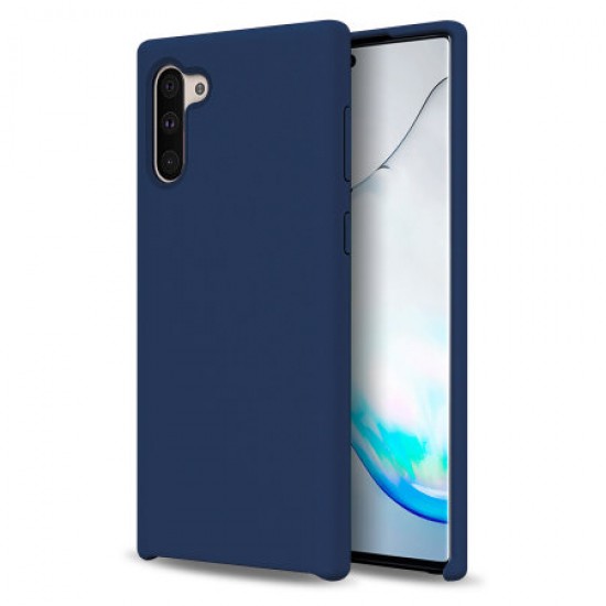 Olixar Samsung Galaxy Note 10 Soft Silicone Case - Midnight Blue