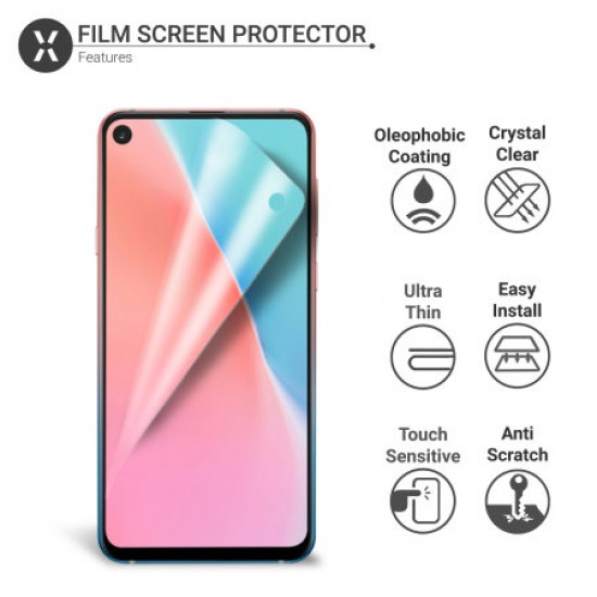 Olixar Samsung Galaxy A60 Film Screen Protector 2-in-1 Pack