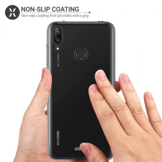 Olixar FlexiShield Huawei Y7 Prime 2019 Gel Case - Clear