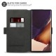 Olixar Genuine Leather Samsung Galaxy Note 20 Ultra Wallet Case Black