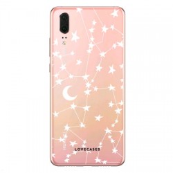 LoveCases Huawei P20 Clear Starry Phone Case