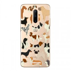 LoveCases OnePlus 7 Pro Dogs Clear Phone Case