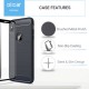 Olixar Sentinel iPhone XS Max Case and Glass Screen Protector - Navy