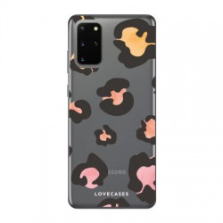 LoveCases Samsung S20 Plus Leopard Print Clear Phone Case - Multi
