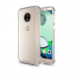 Olixar ExoShield Tough Snap-on Motorola Moto G6 Case - Crystal Clear