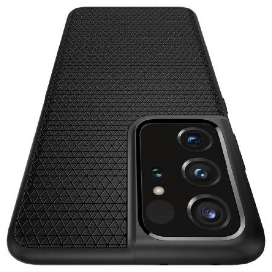 Spigen Samsung Galaxy S21 Ultra Liquid Air Slim Case - Black