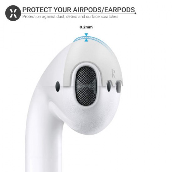 Olixar Soft Silicone Apple AirPods Ear Hook Covers - 5 Pack