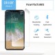 Olixar iPhone X Screen Protector 2-in-1 Pack