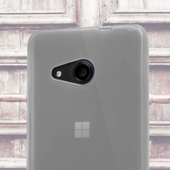 Olixar FlexiShield Microsoft Lumia 550 Gel Case - Frost White