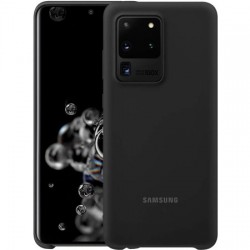 Official Samsung Galaxy S20 Ultra Silicone Cover Case - Black