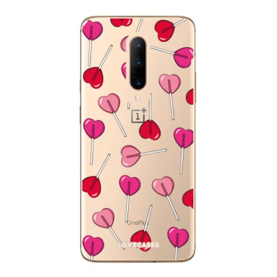 LoveCases OnePlus 7 Pro Lollypop Clear Phone Case