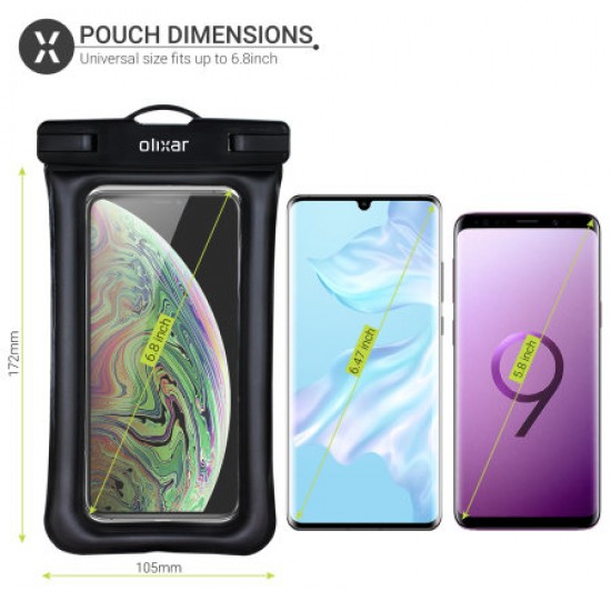 Olixar Huawei P30 Pro Waterproof Pouch - Black