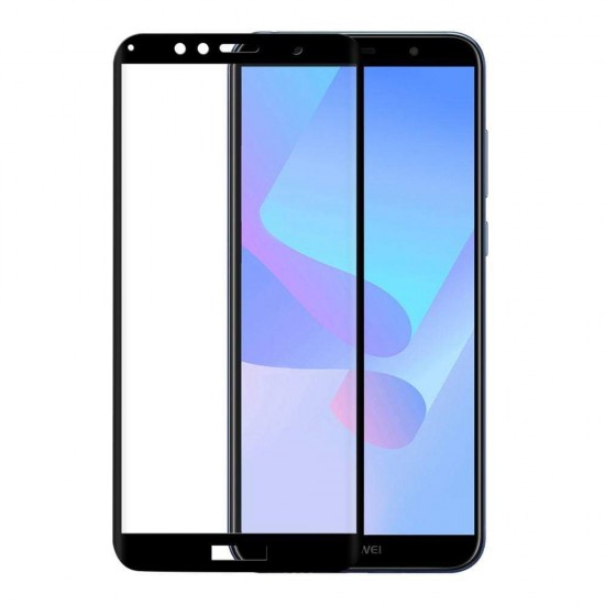 Eiger 3D GLASS Full Screen Glass Screen Protector for Huawei Y6/Y6 Prime (2018) 