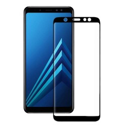 Eiger 3D GLASS Full Screen Glass Screen Protector for Samsung Galaxy A6+ (2018) 