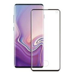 Eiger 3D GLASS Full Screen Glass Screen Protector for Samsung Galaxy S10 in Clea