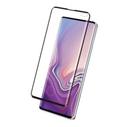 Eiger 3D GLASS Full Screen Glass Screen Protector for Samsung Galaxy S10+ in Cle