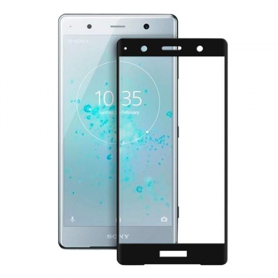 Eiger 3D GLASS Full Screen Glass Screen Protector for Sony Xperia XZ2 Premium in