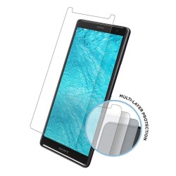 Eiger Tri Flex High-Impact Film Screen Protector (2 Pack) for Sony Xperia XZ2 in