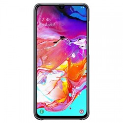 Official Samsung Galaxy A70 Gradation Cover Case - Black