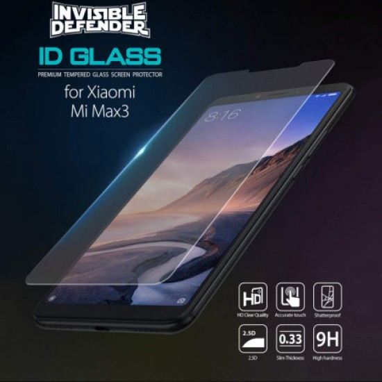 Ringke Invisible Defender Xiaomi Mi Max 3 Glass Screen Protector