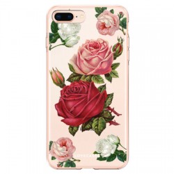 LoveCases iPhone 7 Plus Roses Case - Clear