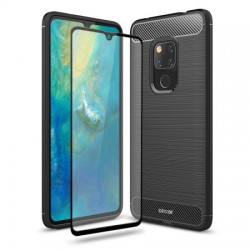 Olixar Sentinel Huawei Mate 20 X Case And Glass Screen Protector