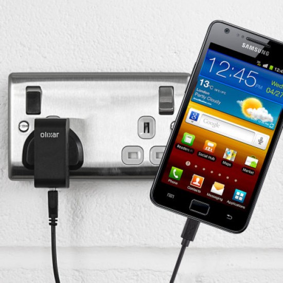 High Power Samsung Galaxy S2 Wall Charger & 1m Cable