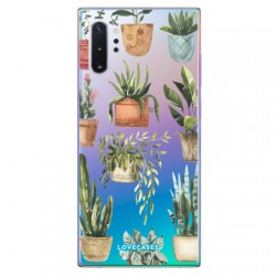 LoveCases Samsung Note 10 Plus Plant Phone Case - Clear Multi