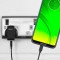 High Power Motorola Moto G7 Power Wall Charger & 1m USB-C Cable