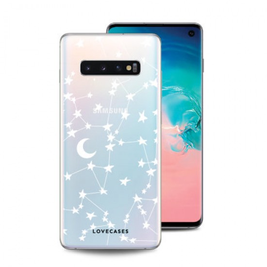 LoveCases Samsung S10 Plus Clear Starry Phone Case