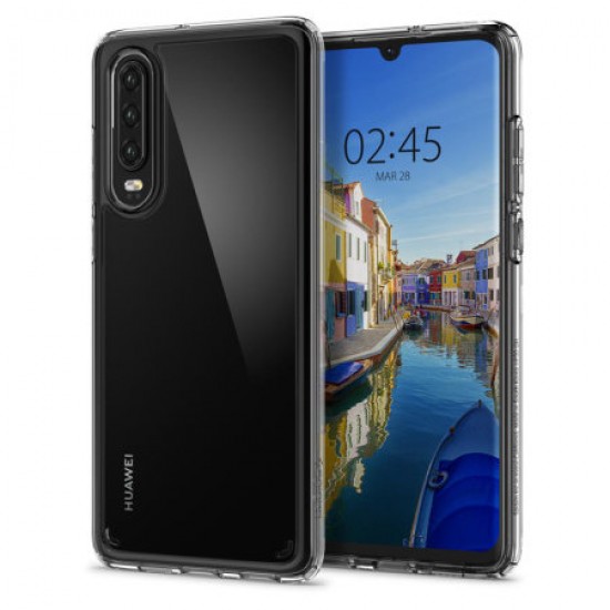 Spigen Ultra Hybrid Huawei P30 Bumper Case - Clear