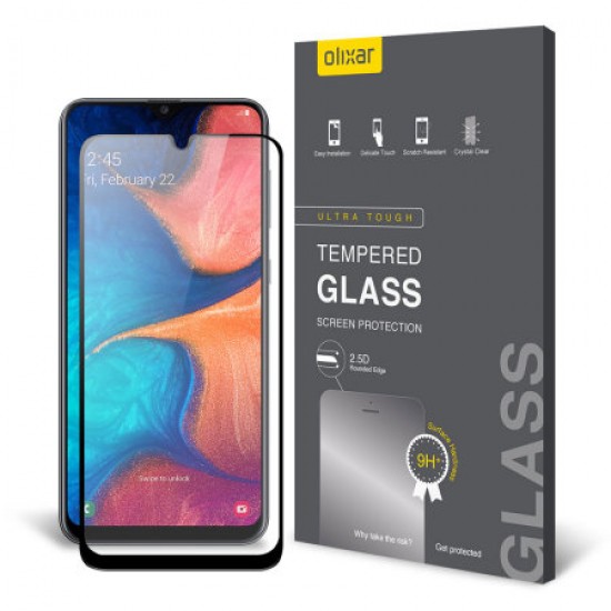 Olixar Samsung Galaxy A20 Tempered Glass Screen Protector