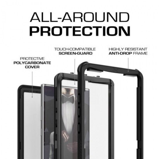 Ghostek Nautical 2 Samsung Galaxy Note 10 Plus Waterproof Case - Black