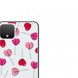 LoveCases Google Pixel 4 Lollypop Clear Phone Case