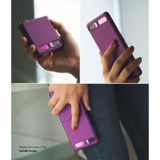 Ringke Slim Samsung Galaxy Z Flip Tough Case - Purple